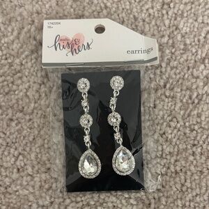 Silver Drop Earrings